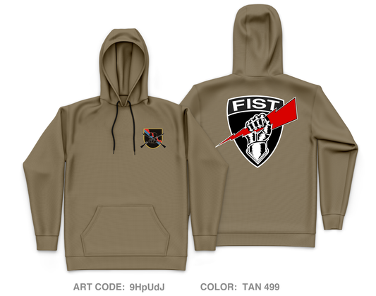 3-161 FIST Core Men's Hooded Performance Sweatshirt - 9HpUdJ