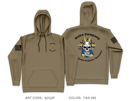 D. Co 104th BEB Core Men's Hooded Performance Sweatshirt - 9j7zUF