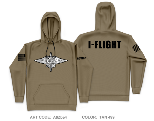 330 RCS / I FLIGHT Core Men's Hooded Performance Sweatshirt - A6Zbe4