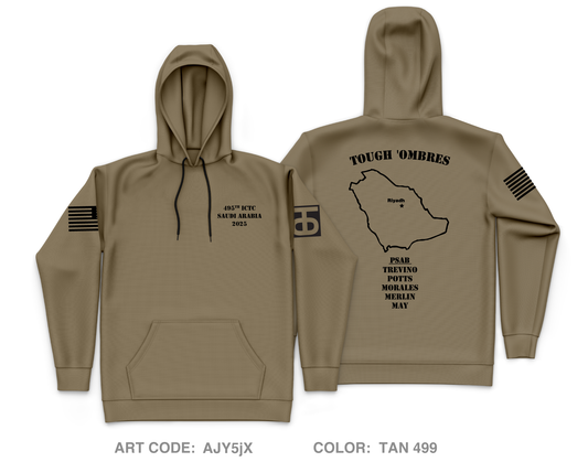 495th ICTC Core Men's Hooded Performance Sweatshirt - AJY5jX
