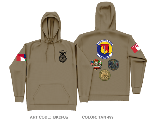 31st SFS/S4 Core Men's Hooded Performance Sweatshirt - BK2FUa
