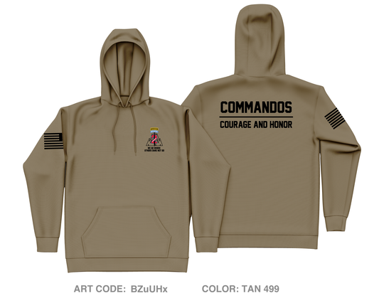 2 BCT 10th MTN DIV (LI) Store 1 Core Men's Hooded Performance Sweatshirt - BZuUHx