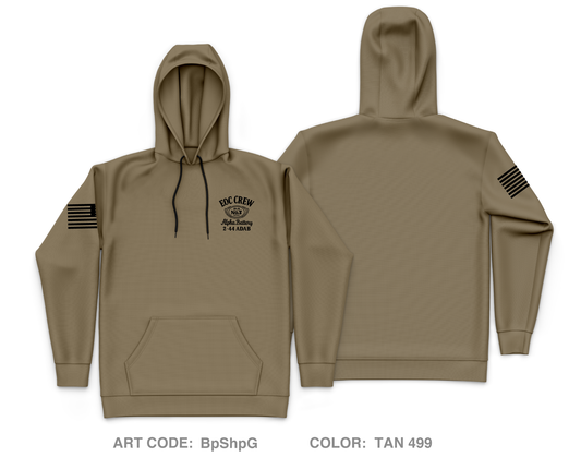 EOC 7 Core Men's Hooded Performance Sweatshirt - BpShpG