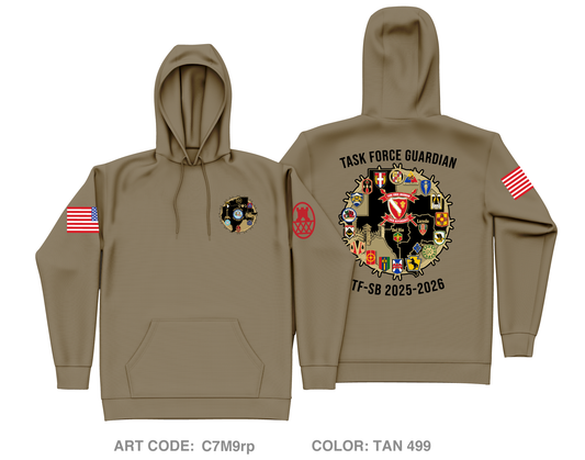 The 130th Maneuver Enhancement Brigade Core Men's Hooded Performance Sweatshirt - C7M9rp