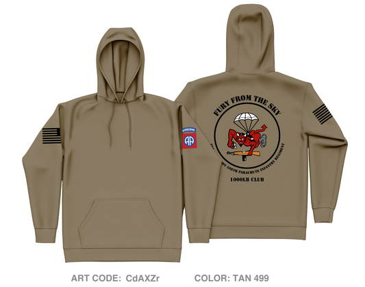 2 Fury Core Men's Hooded Performance Sweatshirt - CdAXZr