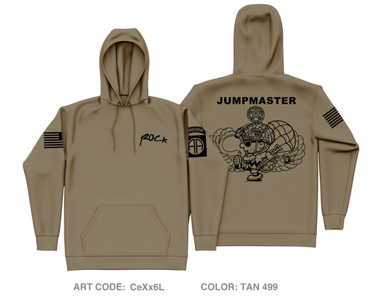 C Co 1-508 PIR, 3 BCT, 82nd ABD Fundraising Collection Core Men's Hooded Performance Sweatshirt - CeXx6L