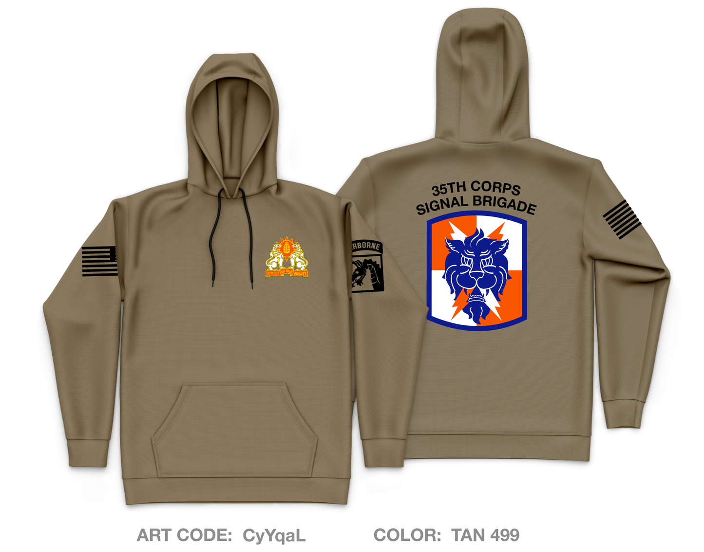 35th CSB Fundraising Collection Core Men's Hooded Performance Sweatshirt - CyYqaL