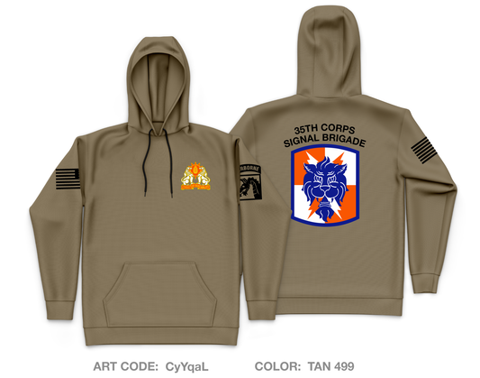 35th CSB Fundraising Collection Core Men's Hooded Performance Sweatshirt - CyYqaL