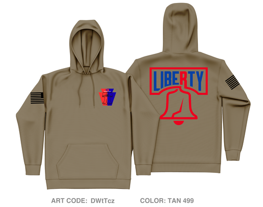 HHC / 56th MBCT Core Men's Hooded Performance Sweatshirt - DWtTcz