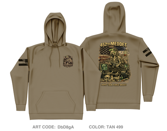 452 Field Hospital Core Men's Hooded Performance Sweatshirt - DbD8gA