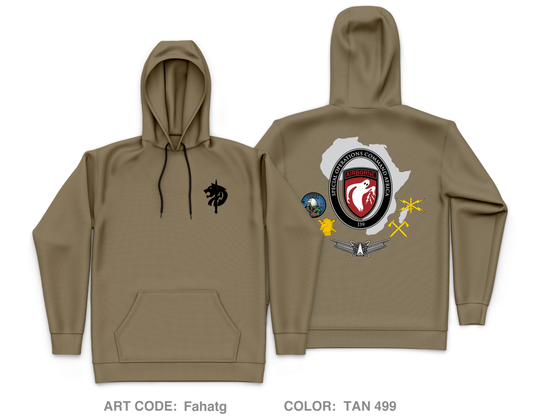 J39 SOCAF Core Men's Hooded Performance Sweatshirt - Fahatg