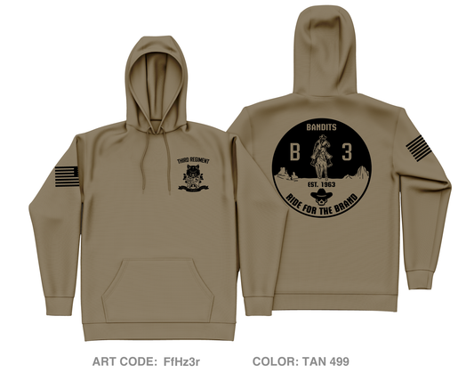 USCC B3 Fundraising Collection Core Men's Hooded Performance Sweatshirt - FfHz3r