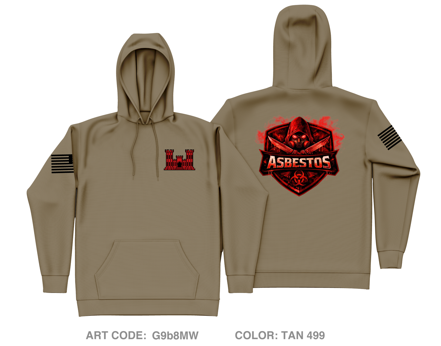 Team A 02-26 Core Men's Hooded Performance Sweatshirt - G9b8MW