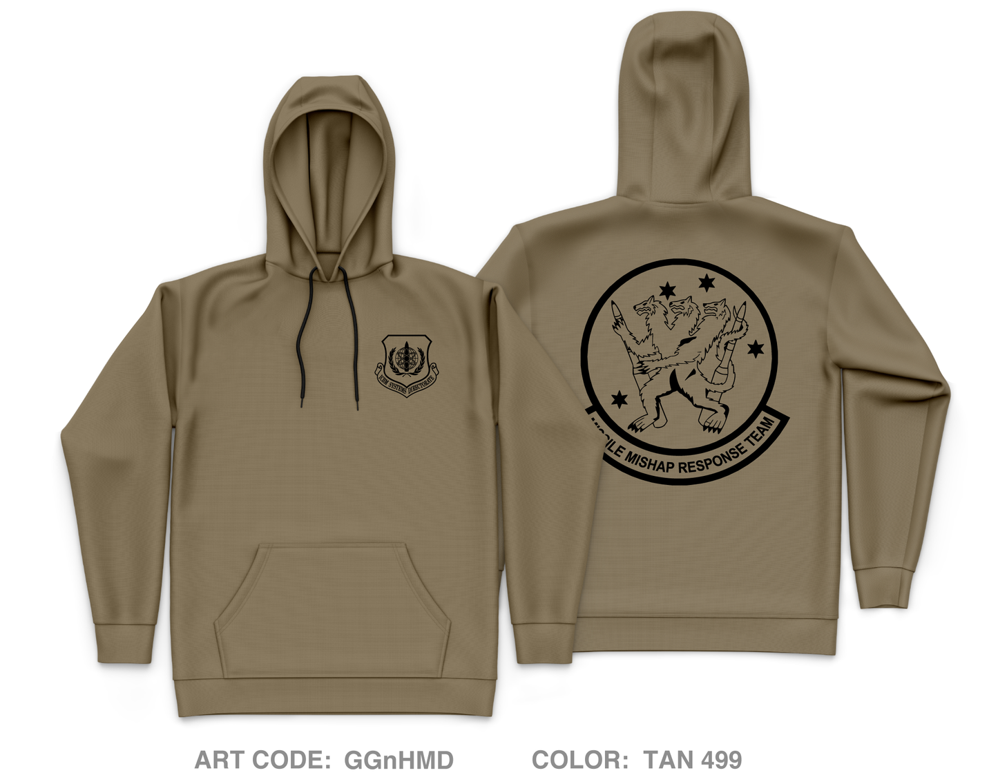 MMRT Core Men's Hooded Performance Sweatshirt - GGnHMD