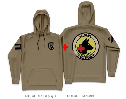 147th MDVSS Core Men's Hooded Performance Sweatshirt - GLpSyC