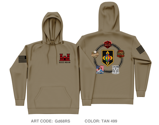 Team A 02-26 Core Men's Hooded Performance Sweatshirt - Gd68RS