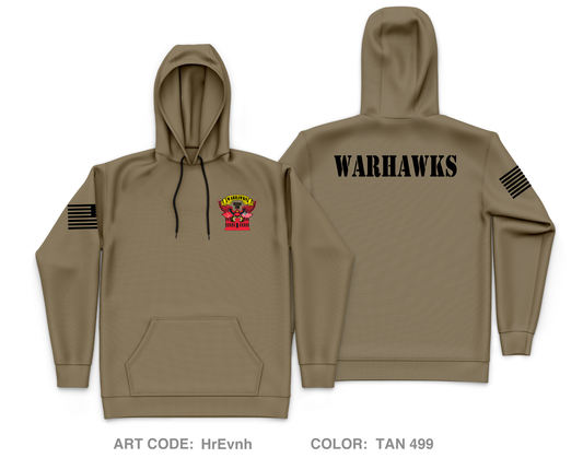 832nd EUD Fundraising Collection Core Men's Hooded Performance Sweatshirt - HrEvnh