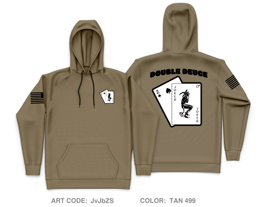 Bravo 2-2 Double Deuce Core Men's Hooded Performance Sweatshirt - JvJbZS