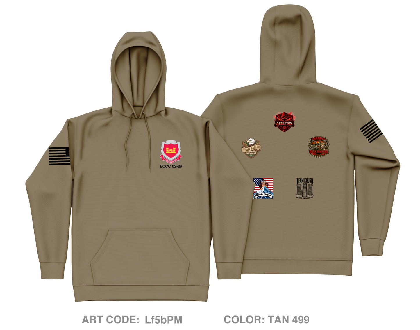 Team A 02-26 Core Men's Hooded Performance Sweatshirt - Lf5bPM