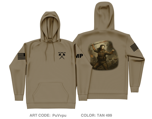 94th MP CO Core Men's Hooded Performance Sweatshirt - PuVvpu