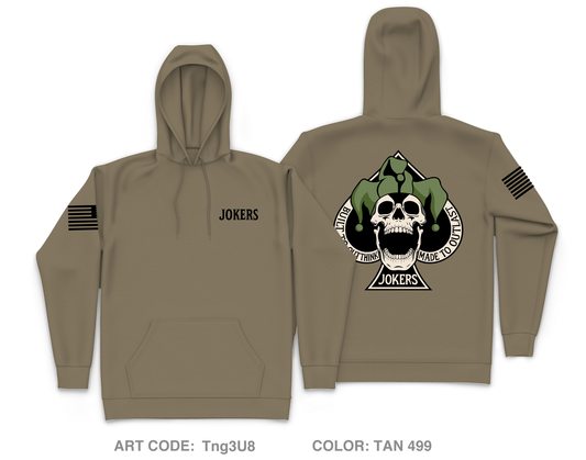 Jokers Core Men's Hooded Performance Sweatshirt - Tng3U8