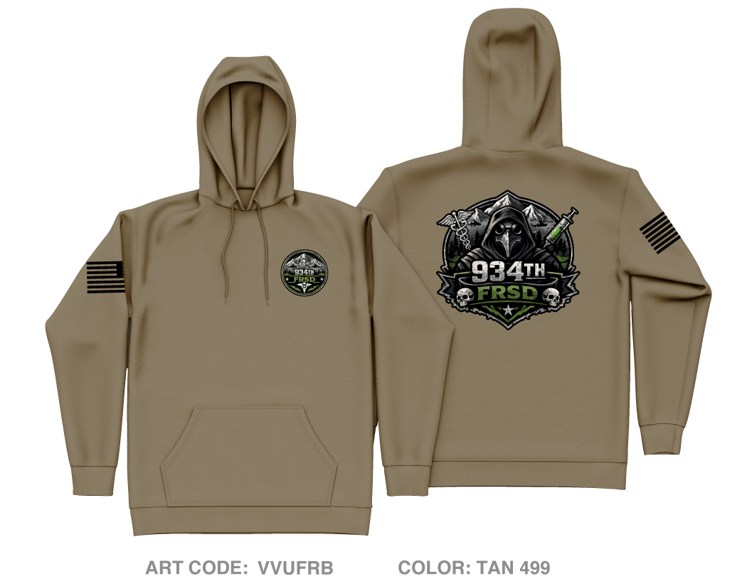 934 FRSD Core Men's Hooded Performance Sweatshirt - VVUFRB