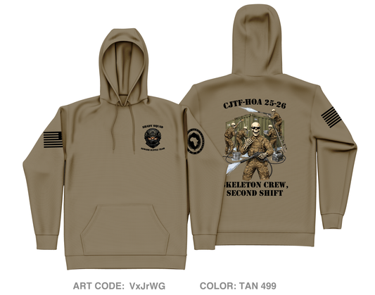 180th ESC Store 3 Core Men's Hooded Performance Sweatshirt - VxJrWG