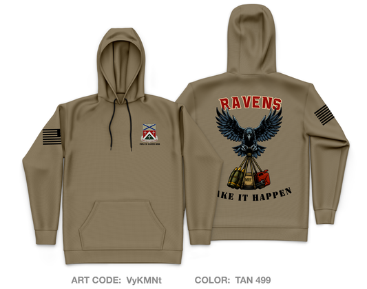 Fox Company 148th BSB Core Men's Hooded Performance Sweatshirt - VyKMNt