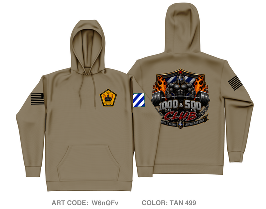 HHC, DSTB, 3DSB Core Men's Hooded Performance Sweatshirt - W6nQFv