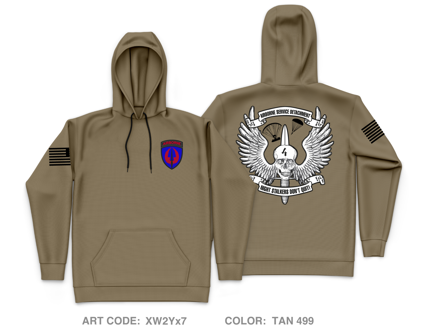 ARSOAC Core Men's Hooded Performance Sweatshirt - XW2Yx7