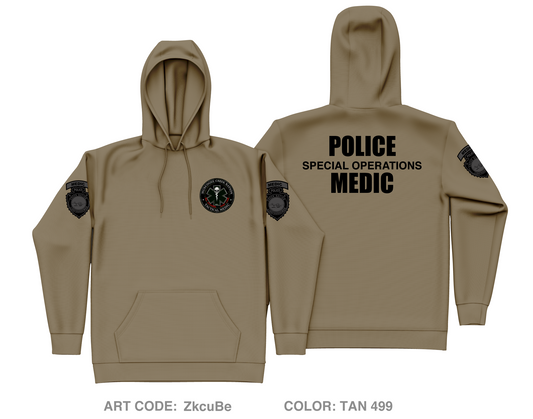 Muscogee Creek Nation Tactical medical Core Men's Hooded Performance Sweatshirt - ZkcuBe