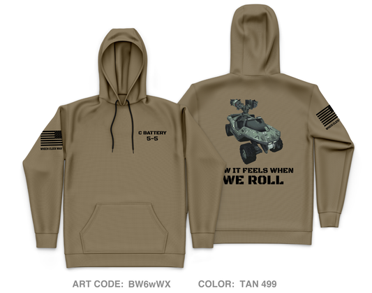 C battery 5-5 first sqd Core Men's Hooded Performance Sweatshirt - a6D3Us