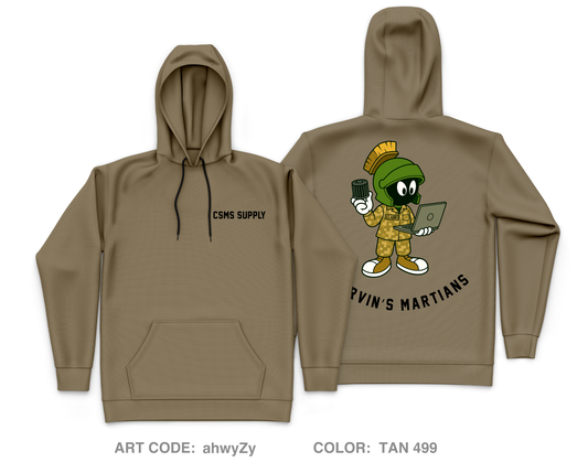 CSMS SUPPLY Core Men's Hooded Performance Sweatshirt - ahwyZy