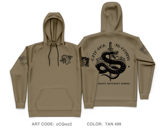 CJTF-HOA CJ-6 Core Men's Hooded Performance Sweatshirt - cCQwz2
