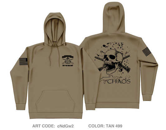 CHAOS Core Men's Hooded Performance Sweatshirt - cNdGw2