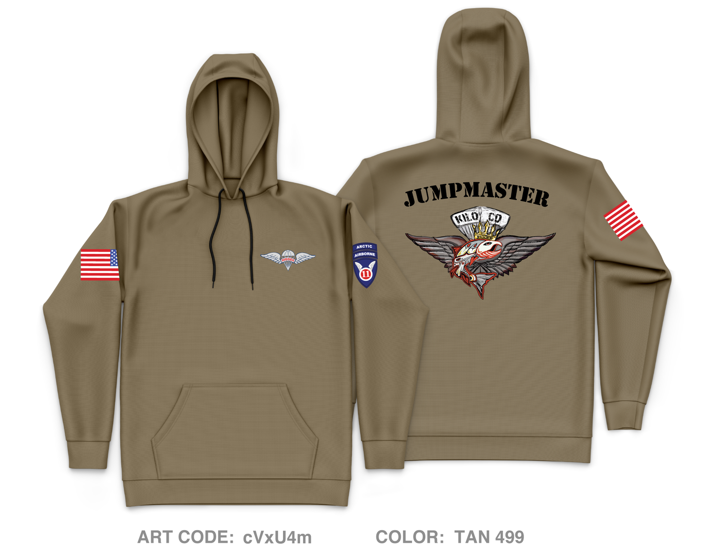 725BSB KILO COMPANY Core Men's Hooded Performance Sweatshirt - cVxU4m