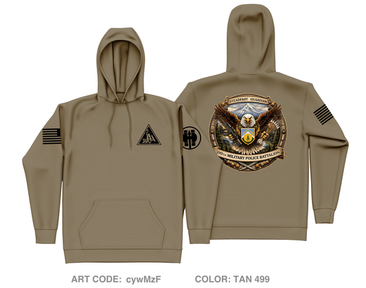 390th MP BN HHD Core Men's Hooded Performance Sweatshirt - cywMzF