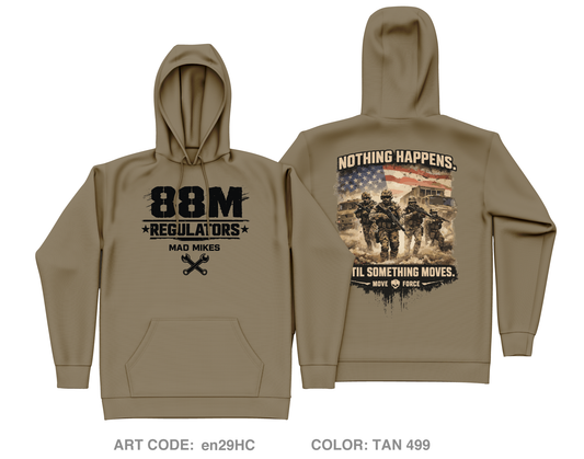 Mad Mikes Core Men's Hooded Performance Sweatshirt - en29HC