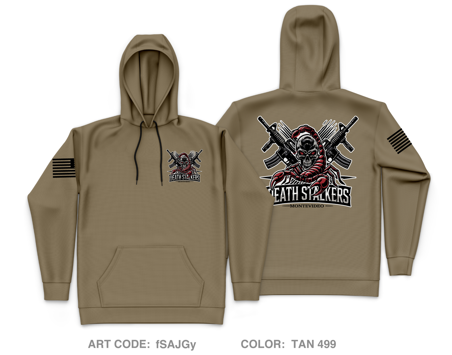Montevideo RSP Core Men's Hooded Performance Sweatshirt - fSAJGy