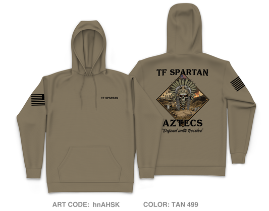 TF Spartan A Co. Core Men's Hooded Performance Sweatshirt - hnAHSK