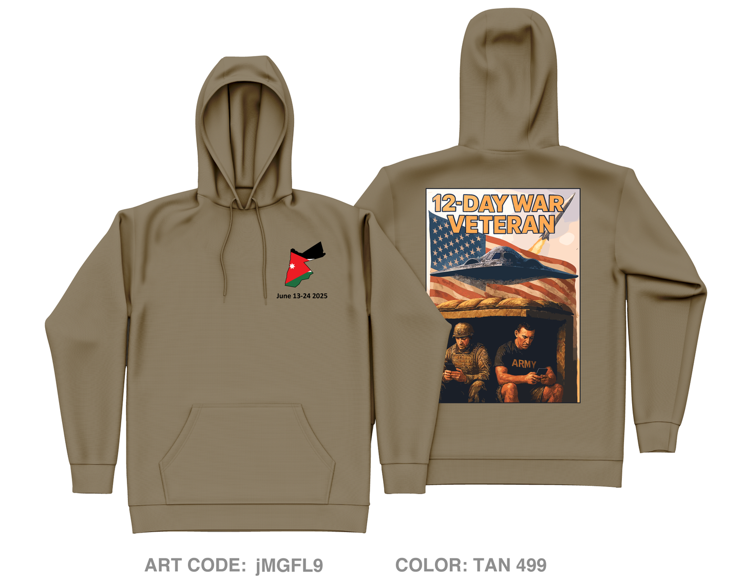 ASG-J 12 DAY Core Men's Hooded Performance Sweatshirt - jMGFL9
