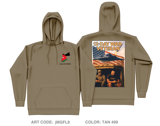 ASG-J 12 DAY Core Men's Hooded Performance Sweatshirt - jMGFL9