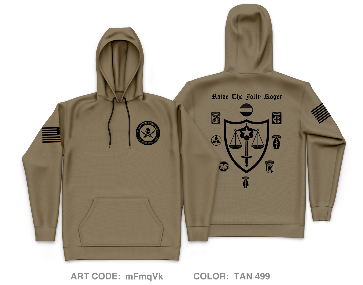 TRIAL DEFENSE SERVICES, FORT LIBERTY FIELD OFFICE Core Men's Hooded Performance Sweatshirt - mFmqVk