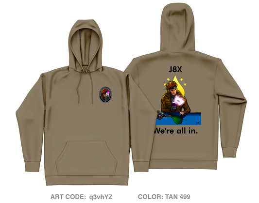 SOCAF J8X Core Men's Hooded Performance Sweatshirt - q3vhYZ
