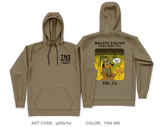 792 PM DET Core Men's Hooded Performance Sweatshirt - qXReYw
