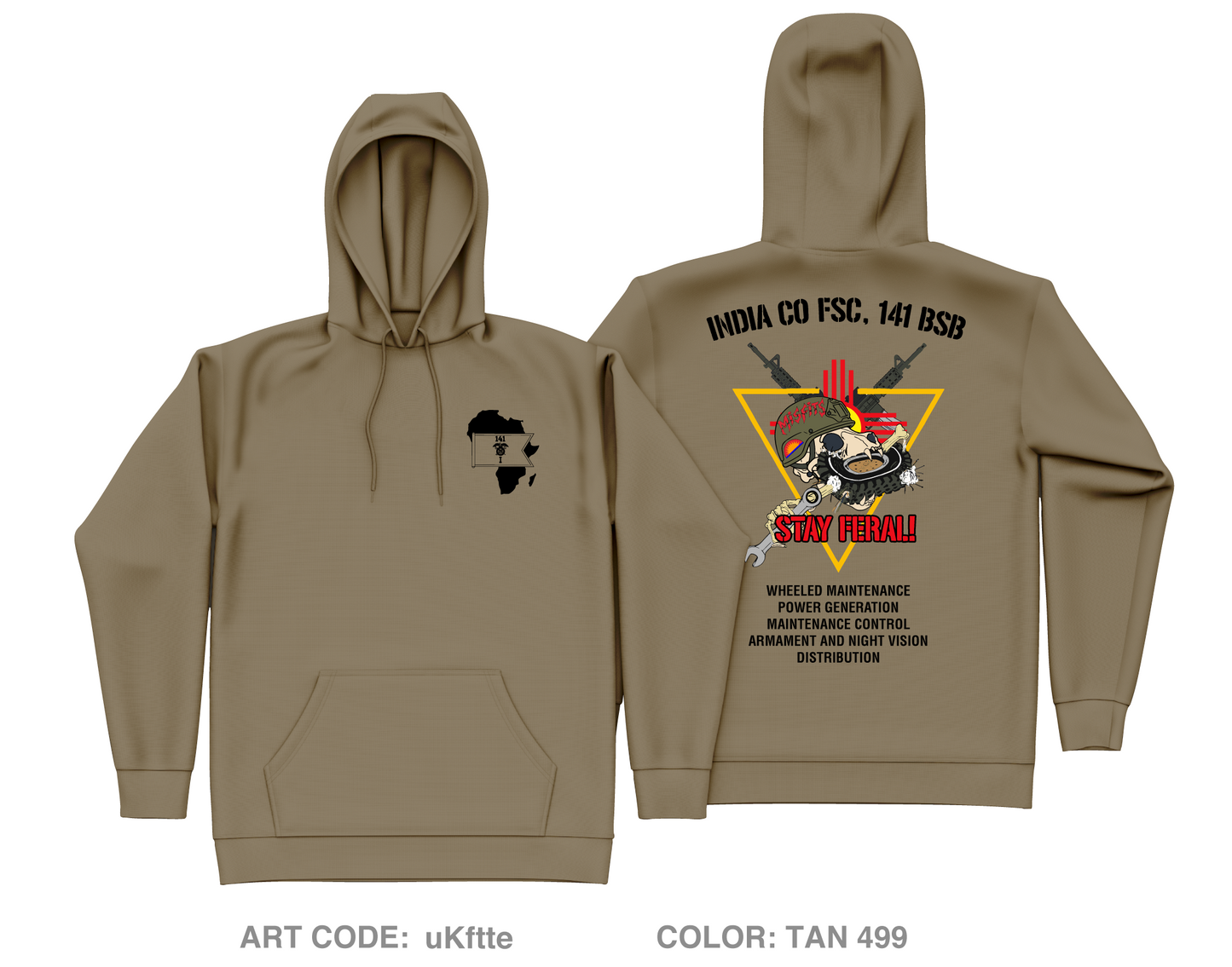 I CO FSC, 141 BSB Core Men's Hooded Performance Sweatshirt - uKftte