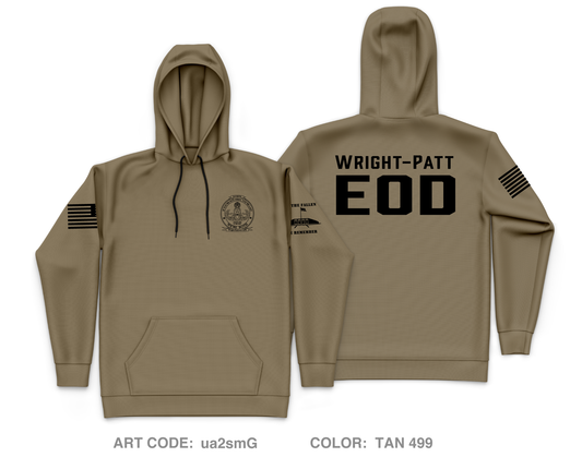 788 EOD Wright-Patterson AFB Core Men's Hooded Performance Sweatshirt - ua2smG