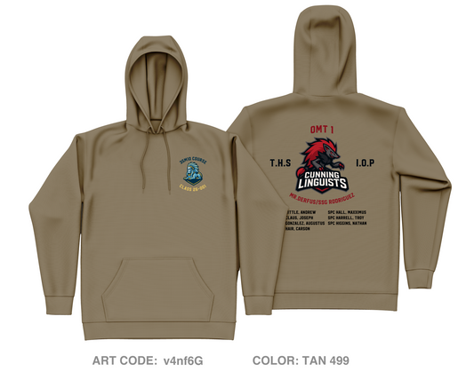 26-001 OMT 1 Core Men's Hooded Performance Sweatshirt - v4nf6G