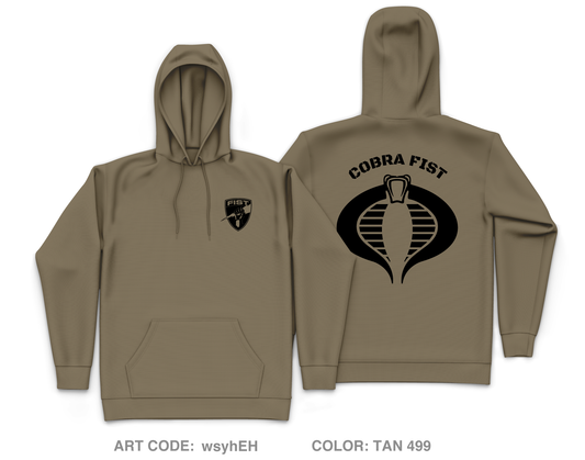 1-502 FIST Core Men's Hooded Performance Sweatshirt - wsyhEH