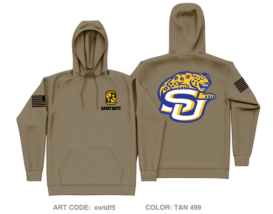 SOU ROTC Core Men's Hooded Performance Sweatshirt - xwtdf5